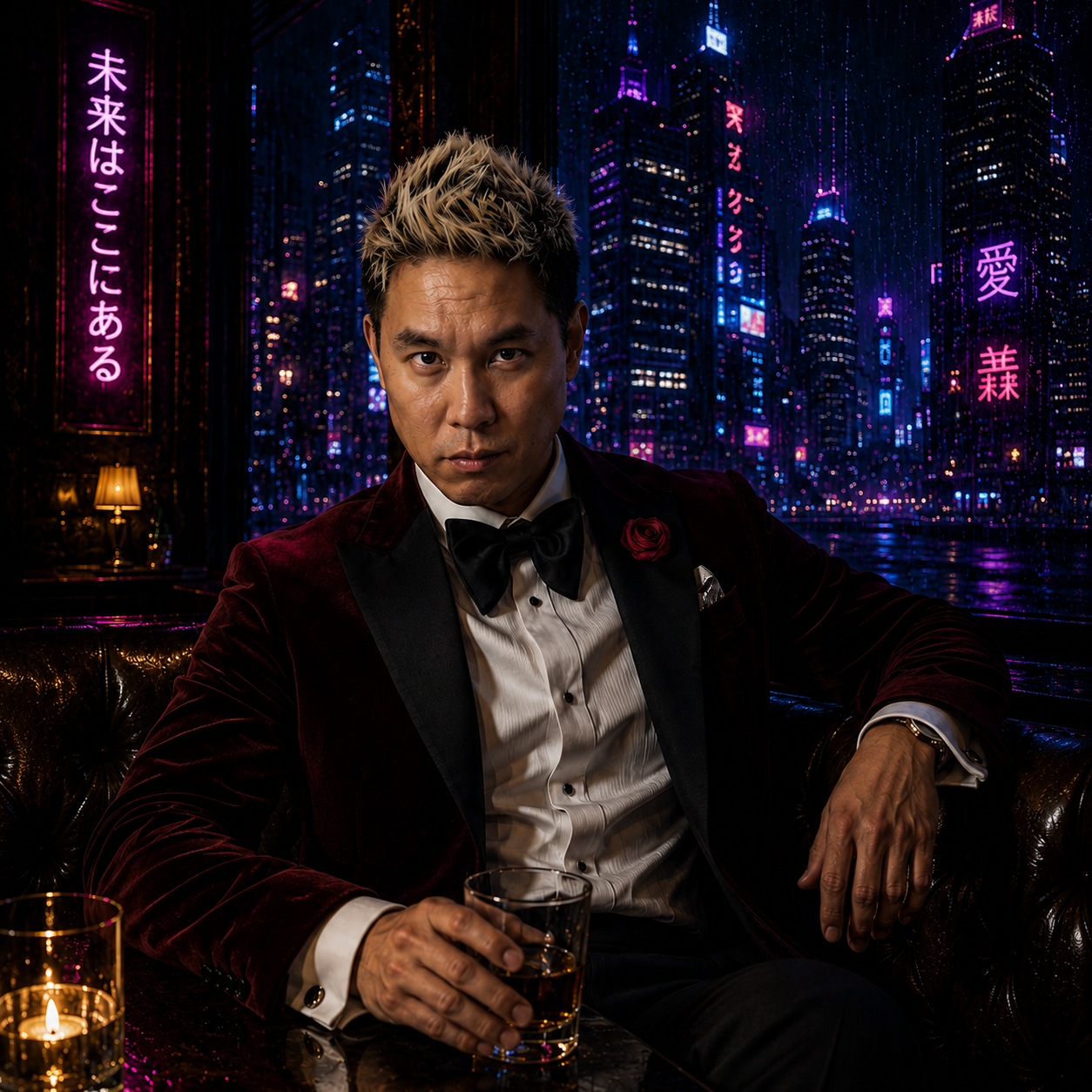 Andy Trieu as the Tattooed Boss